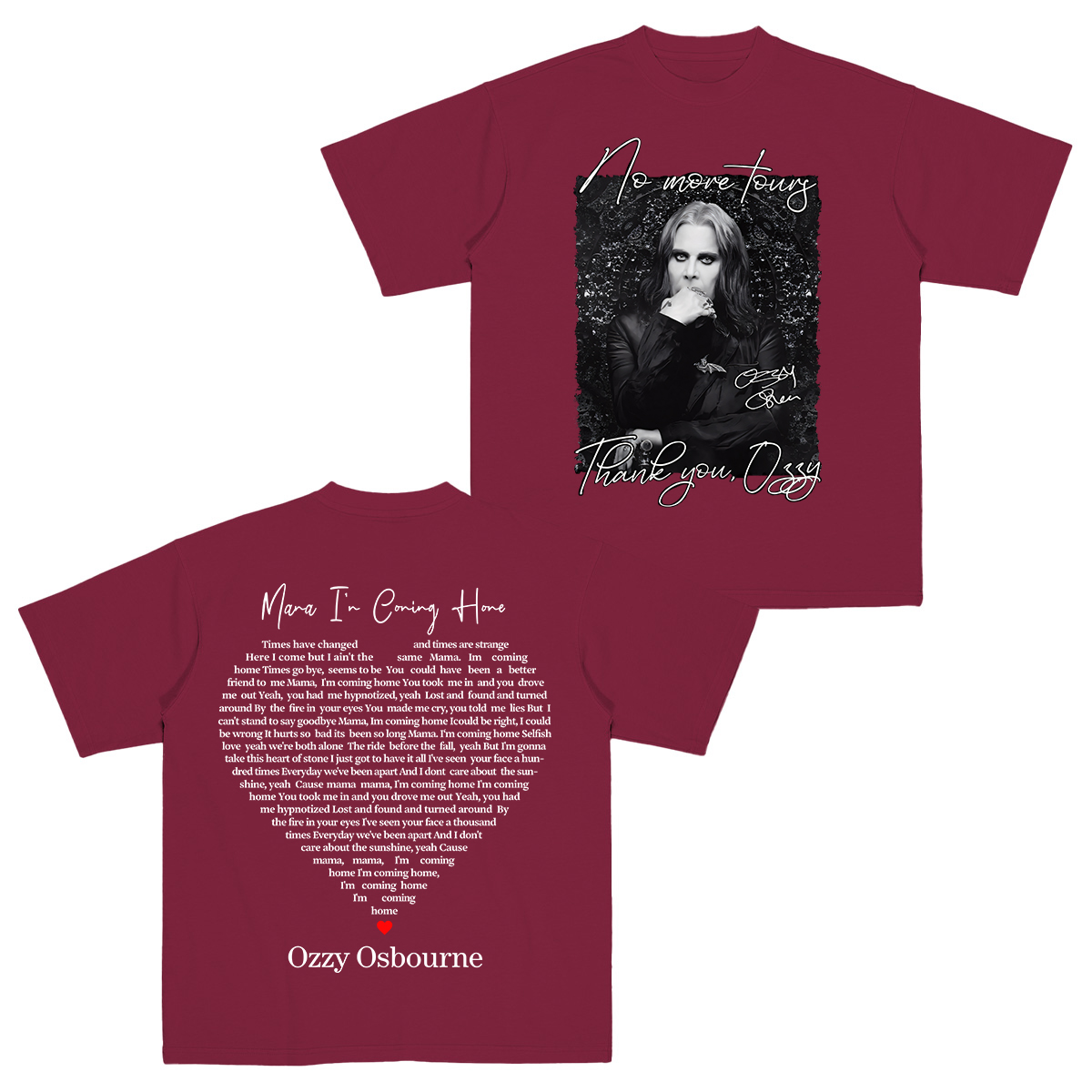 Ozzy Osbourne Rock and Roll Unisex T-shirt