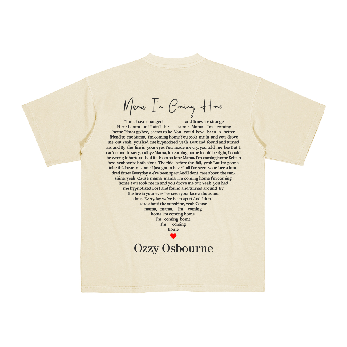 Ozzy Osbourne Rock and Roll Unisex T-shirt