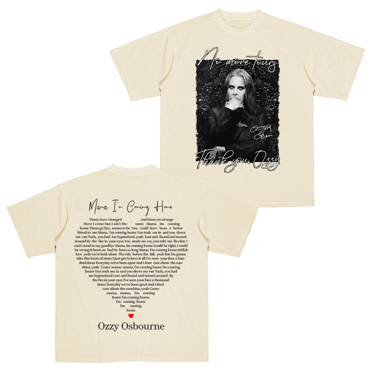 Ozzy Osbourne Rock and Roll Unisex T-shirt