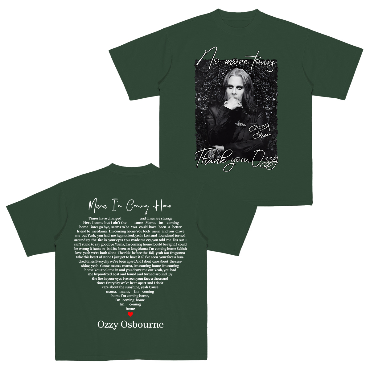 Ozzy Osbourne Rock and Roll Unisex T-shirt