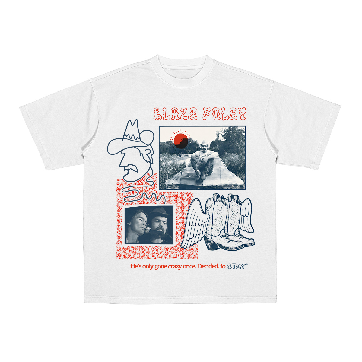 Blaze Foley Cotton Unisex T-shirt