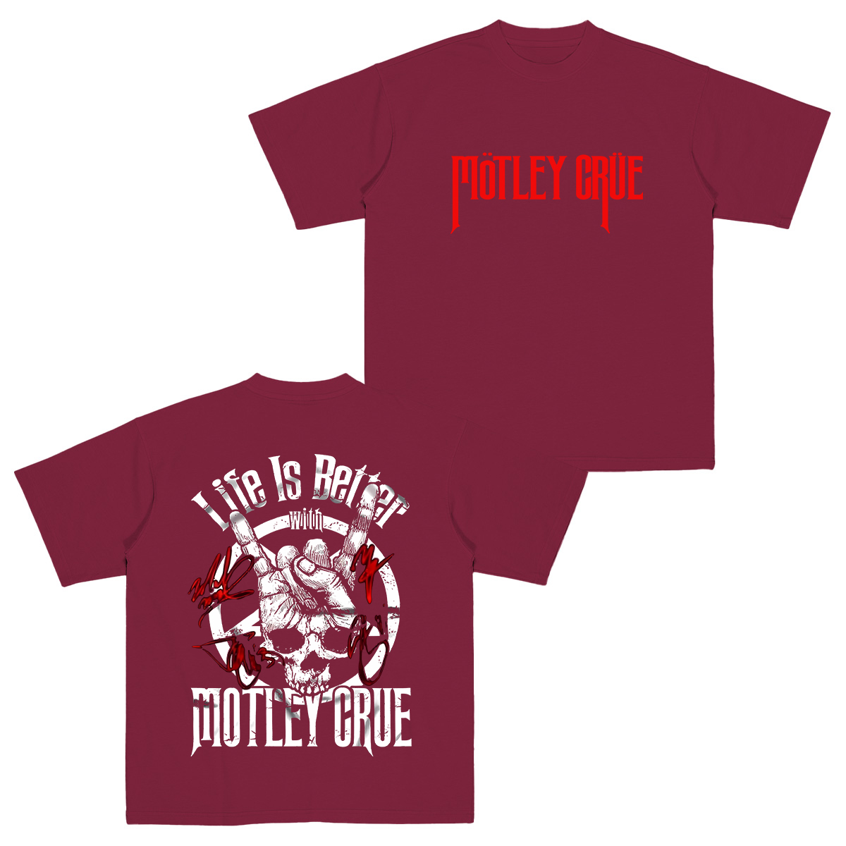 Motley Crue Cotton Unisex T-shirt