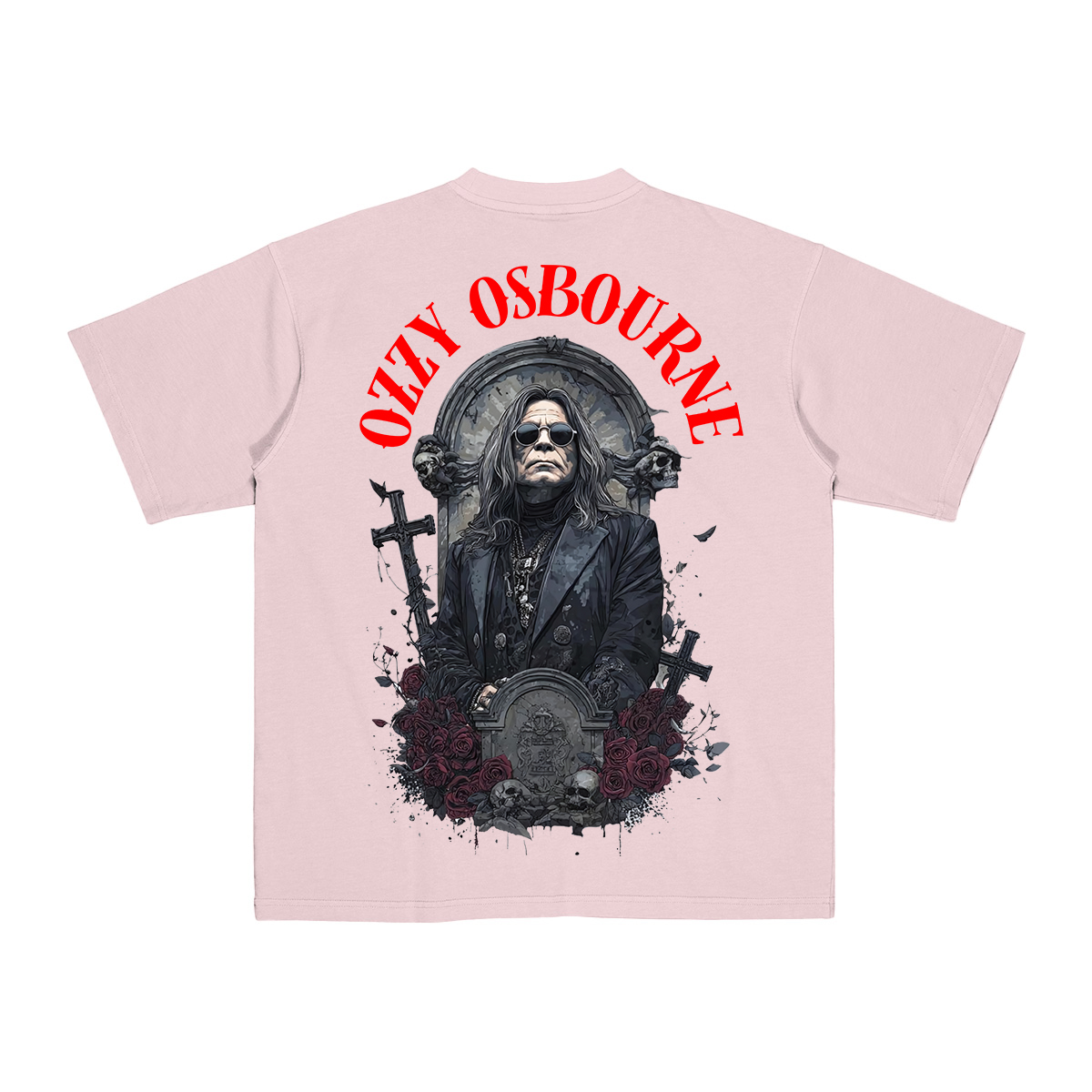 Ozzy Osbourne Memorial Cotton Unisex T-shirt