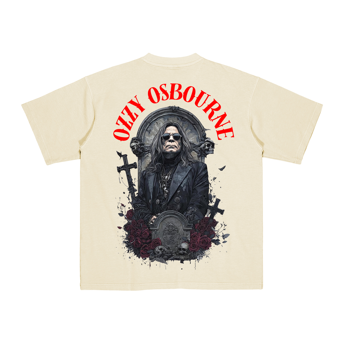 Ozzy Osbourne Memorial Cotton Unisex T-shirt