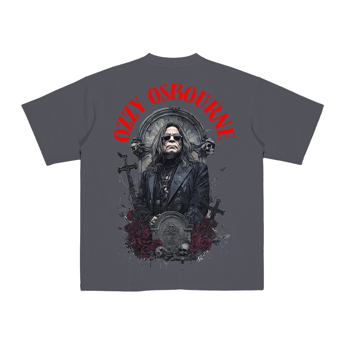Ozzy Osbourne Memorial Cotton Unisex T-shirt