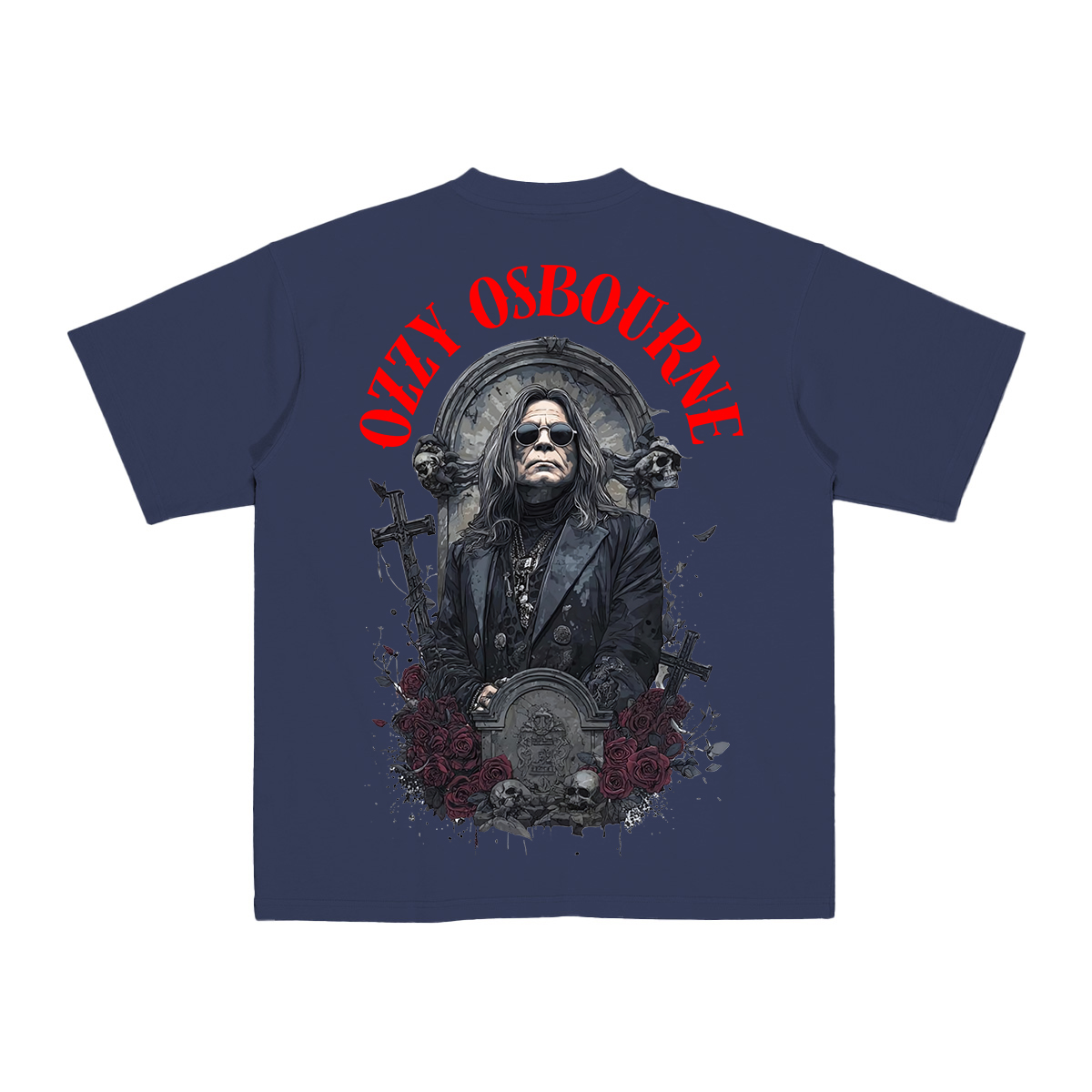 Ozzy Osbourne Memorial Cotton Unisex T-shirt