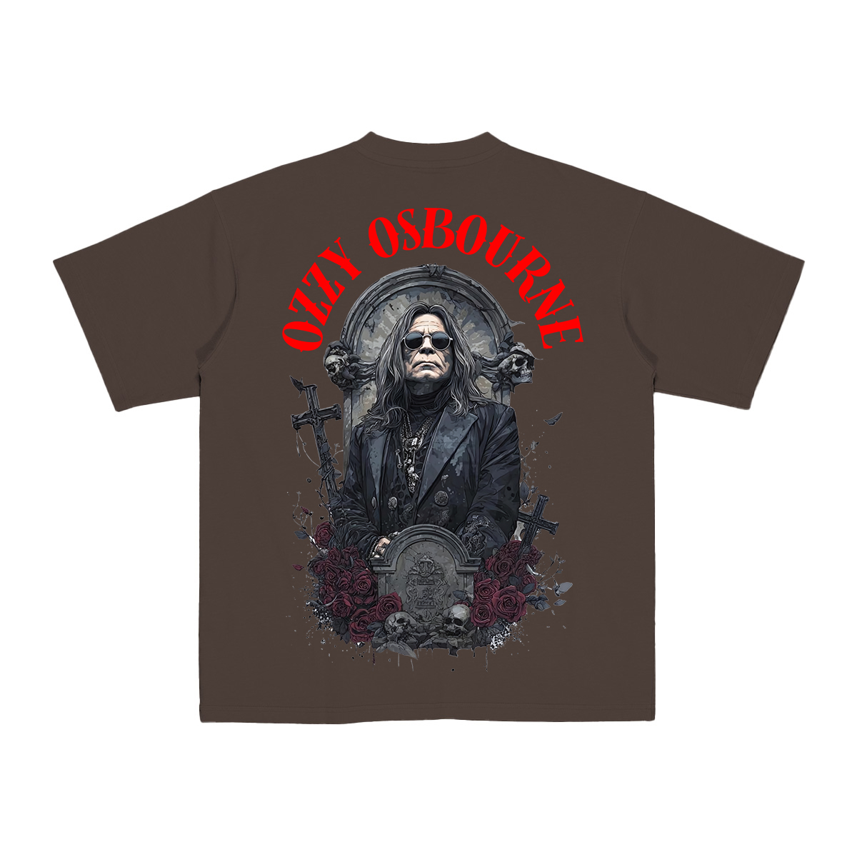 Ozzy Osbourne Memorial Cotton Unisex T-shirt