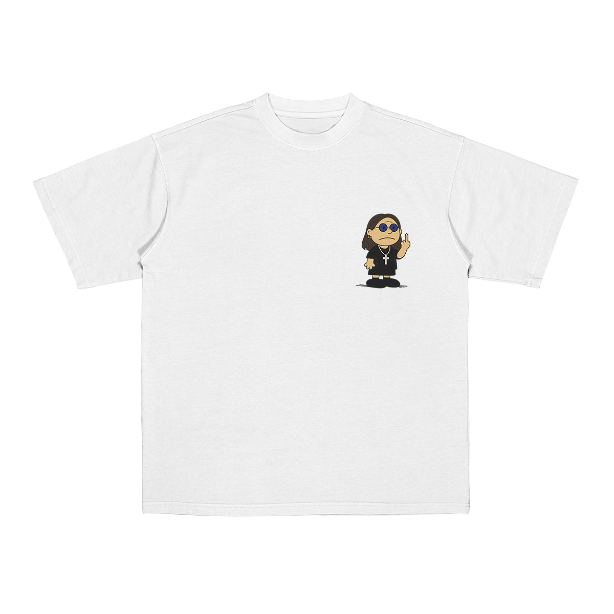 Ozzy Osbourne x Charlie Brown Cotton Unisex T-shirt