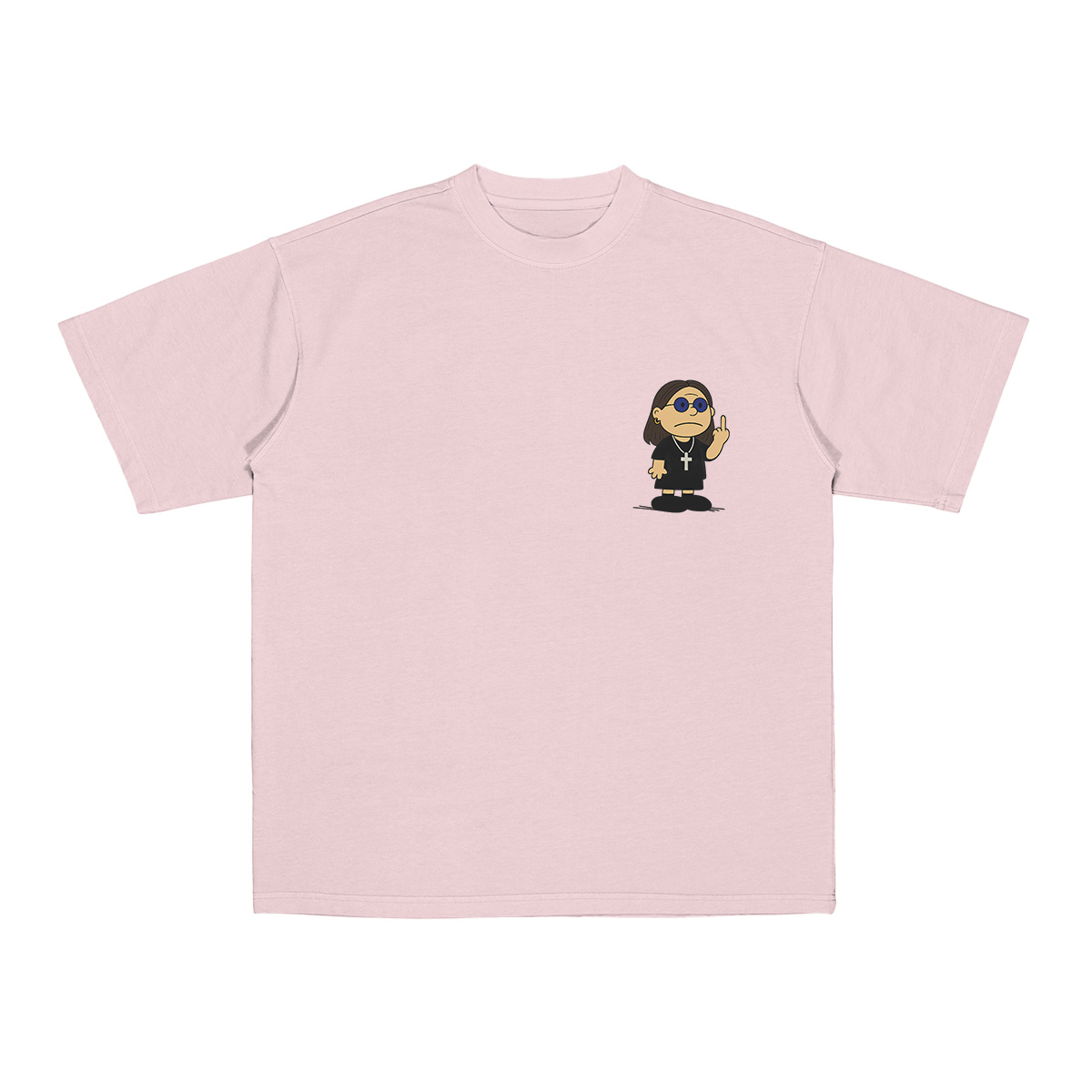 Ozzy Osbourne x Charlie Brown Cotton Unisex T-shirt
