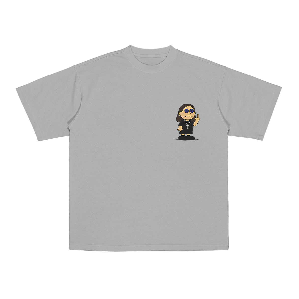 Ozzy Osbourne x Charlie Brown Cotton Unisex T-shirt