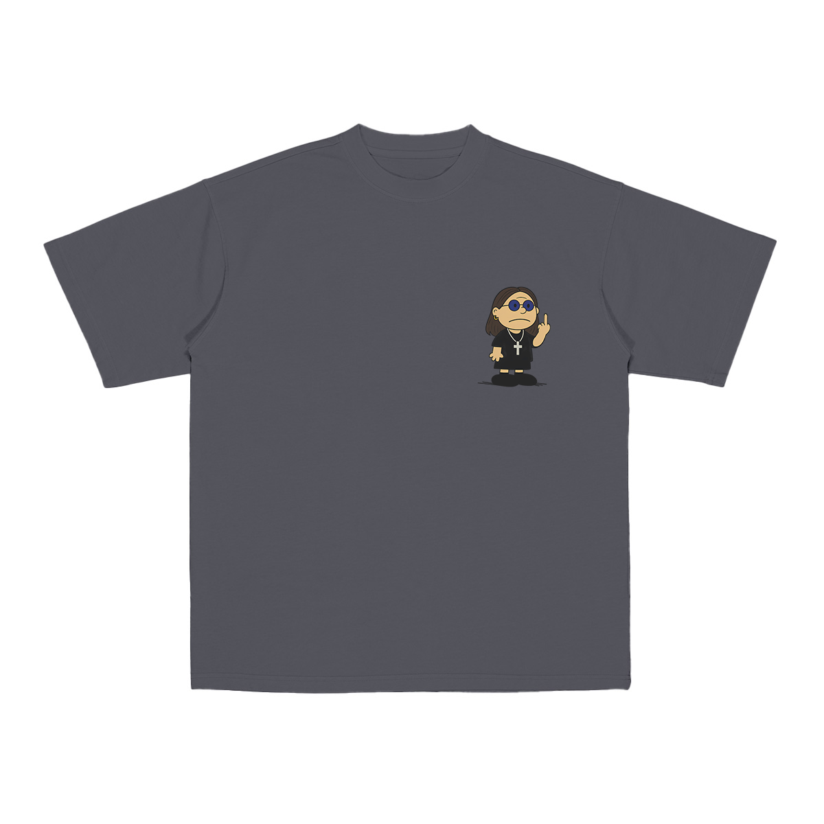 Ozzy Osbourne x Charlie Brown Cotton Unisex T-shirt