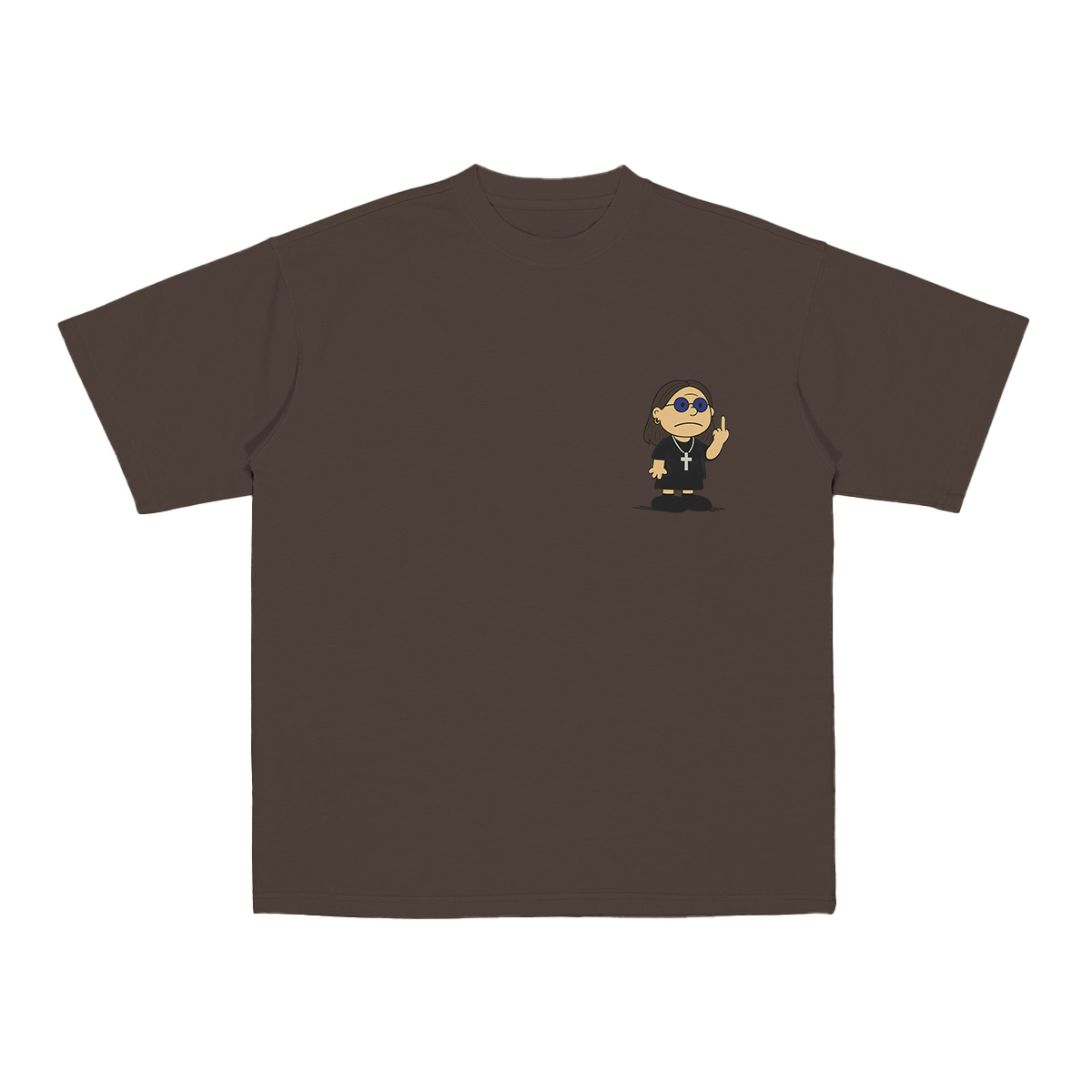 Ozzy Osbourne x Charlie Brown Cotton Unisex T-shirt