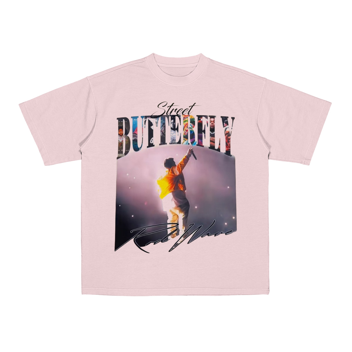 Street Butterfly album Cotton Unisex T-shirt