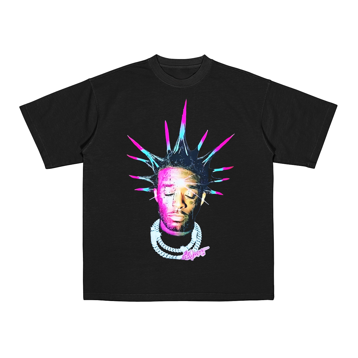 Lil Uzi funny head Cotton Unisex T-shirt