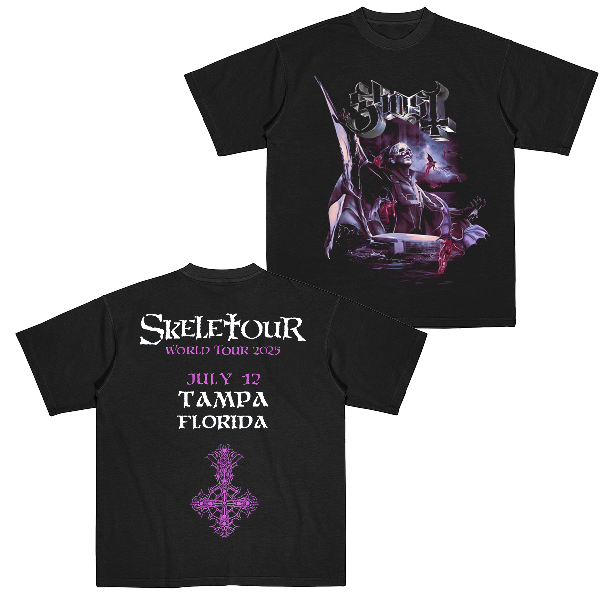 Ghost SkelTour Cotton Unisex T-shirt