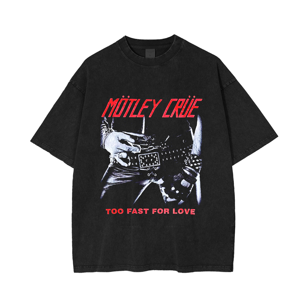Vintage Motley crue too fast for love band Washed Unisex T-Shirt