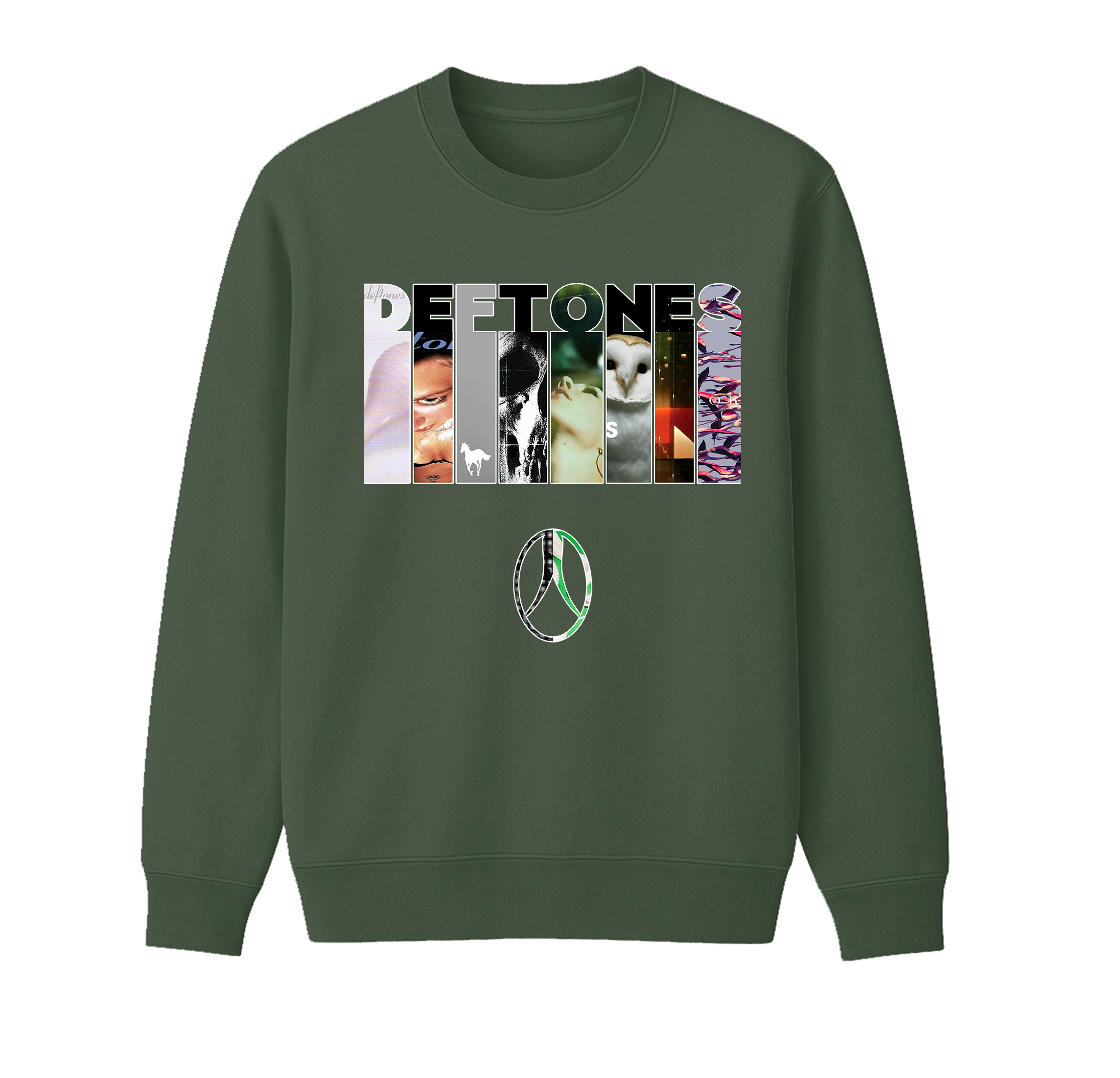 Deftones Unisex Cotton Creneck Sweatshirt