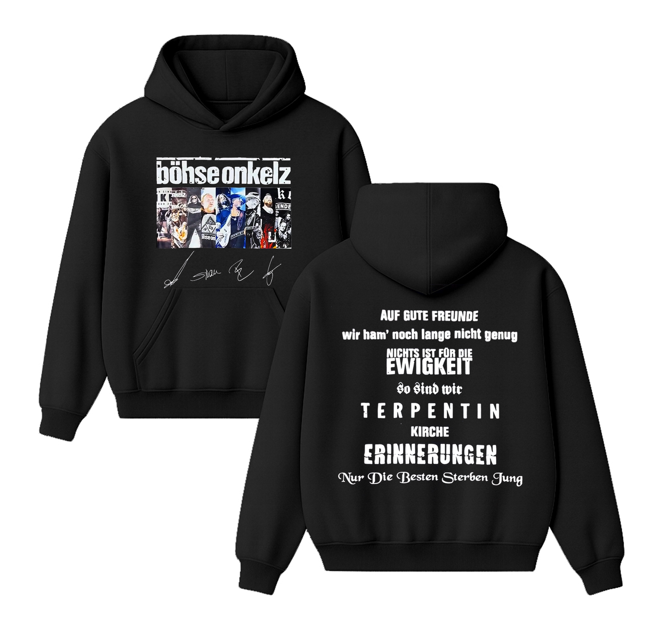 Onkelz Cotton Unisex Hoodie