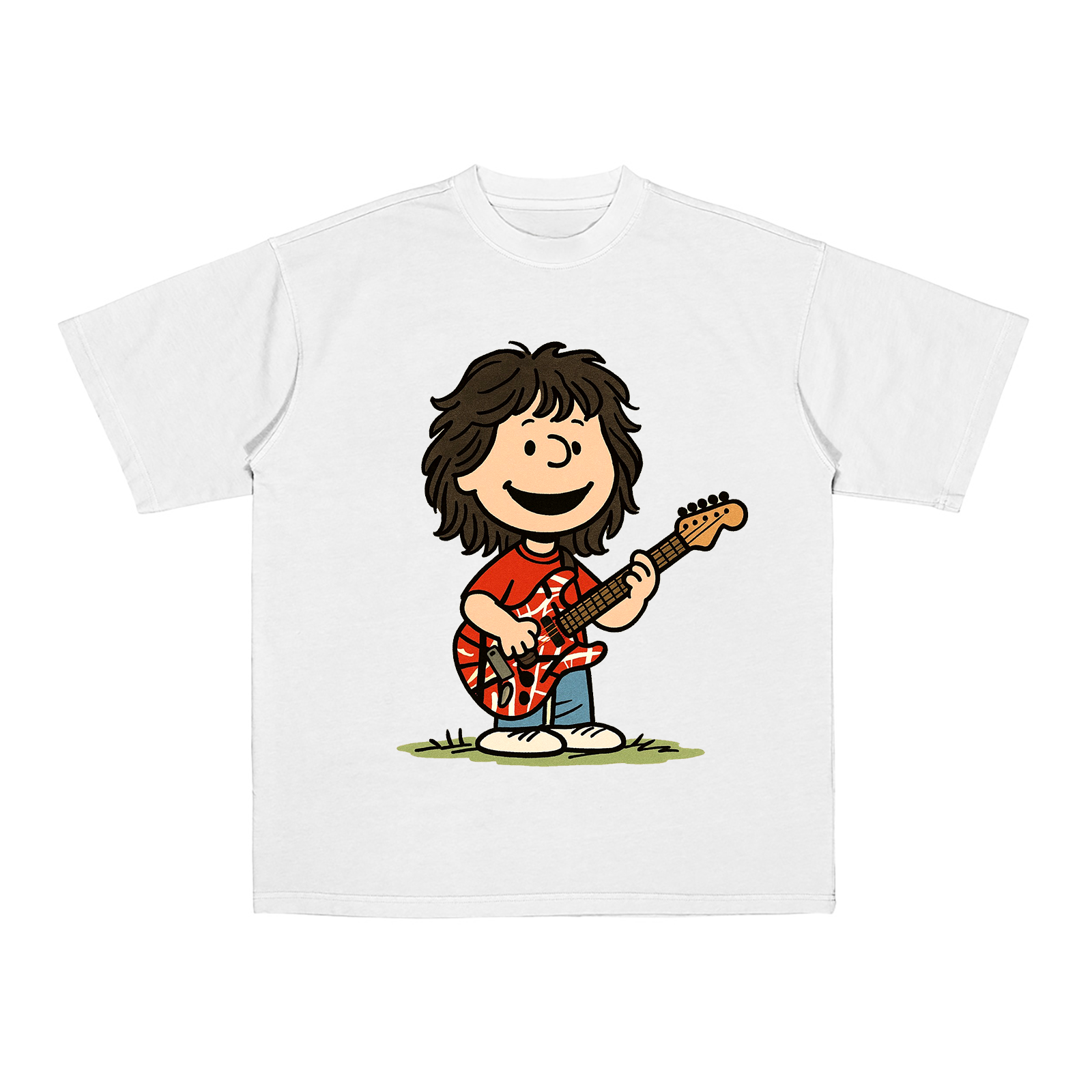 Eddie Van Halan Rock Music Cotton Unisex T-shirt