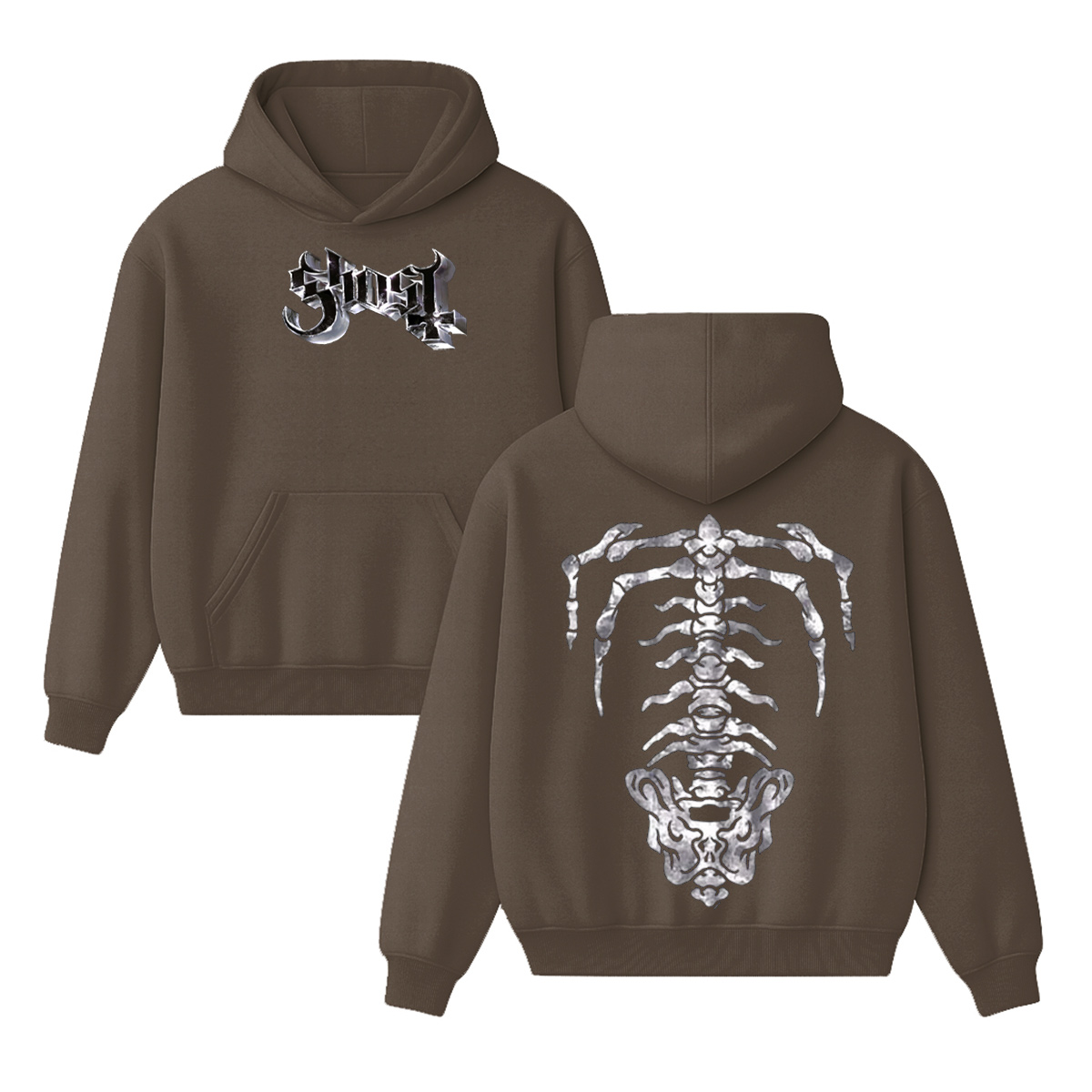 Ghost Unisex Cotton Hoodie