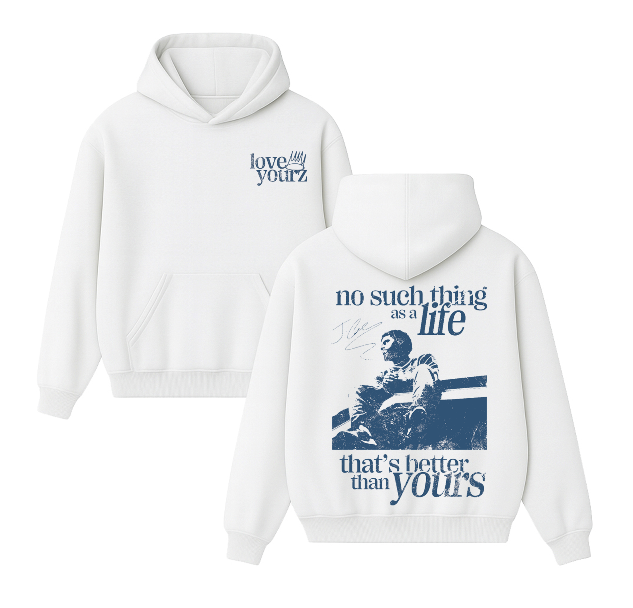 J Cole Love Yourz Unisex Cotton Hoodie