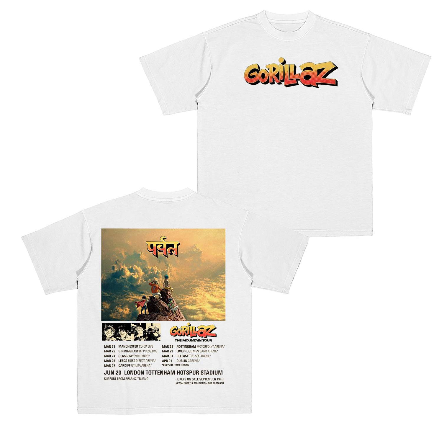 Gorillaz Fan Cotton Unisex T-shirt