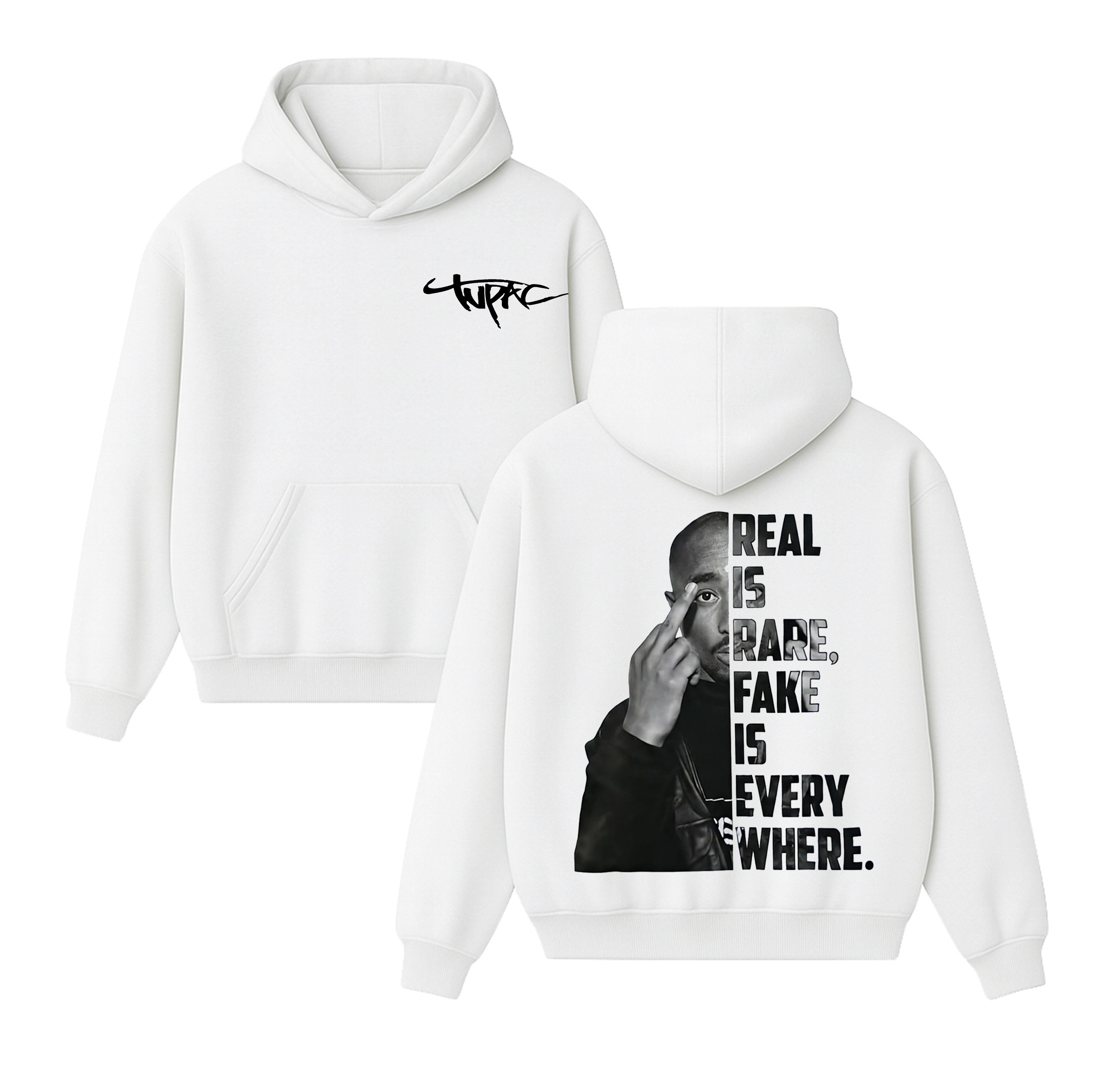 Tupac Unisex Cotton Hoodie