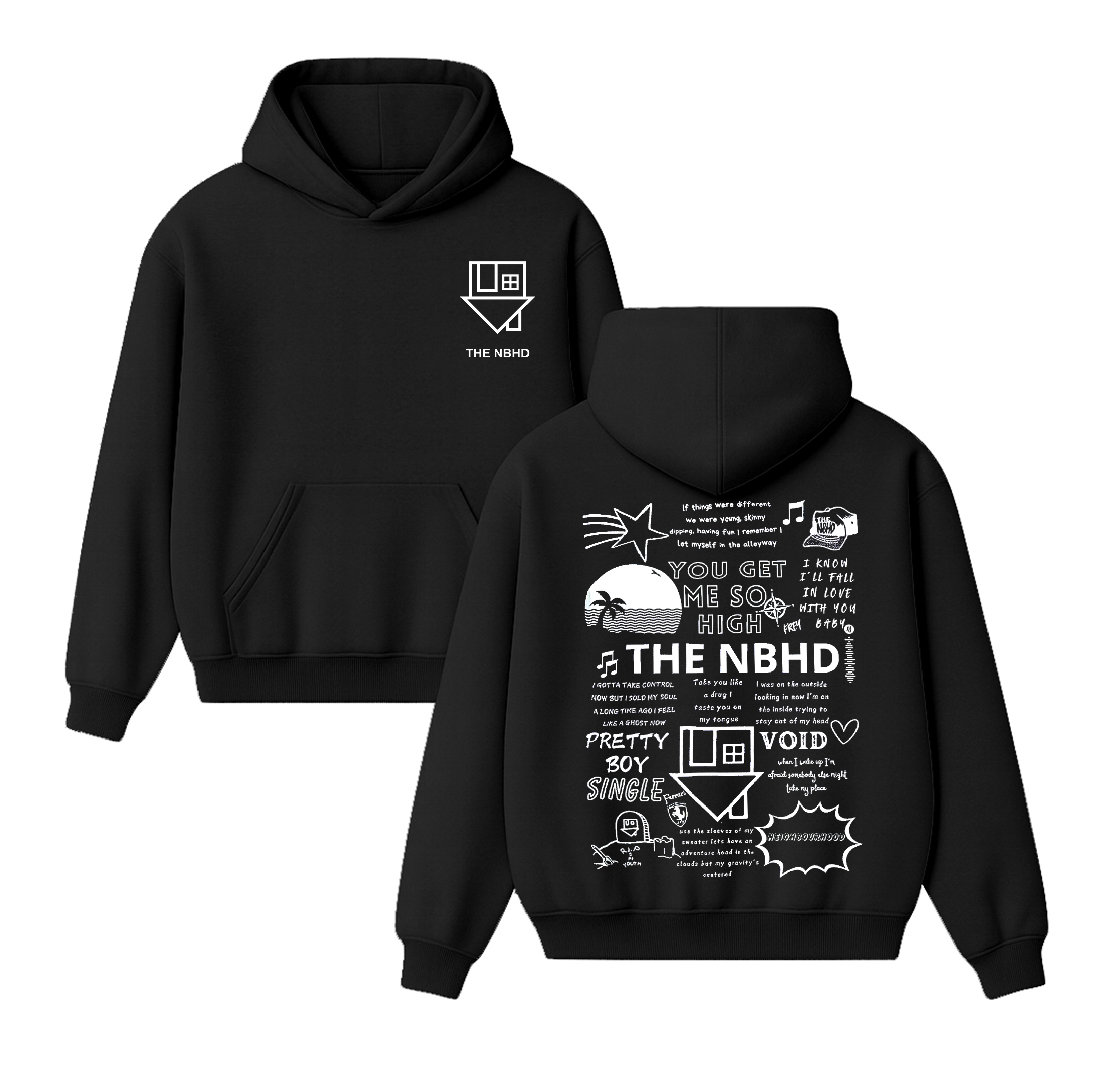 The Neighbourhood Unisex Cotton Hoodie