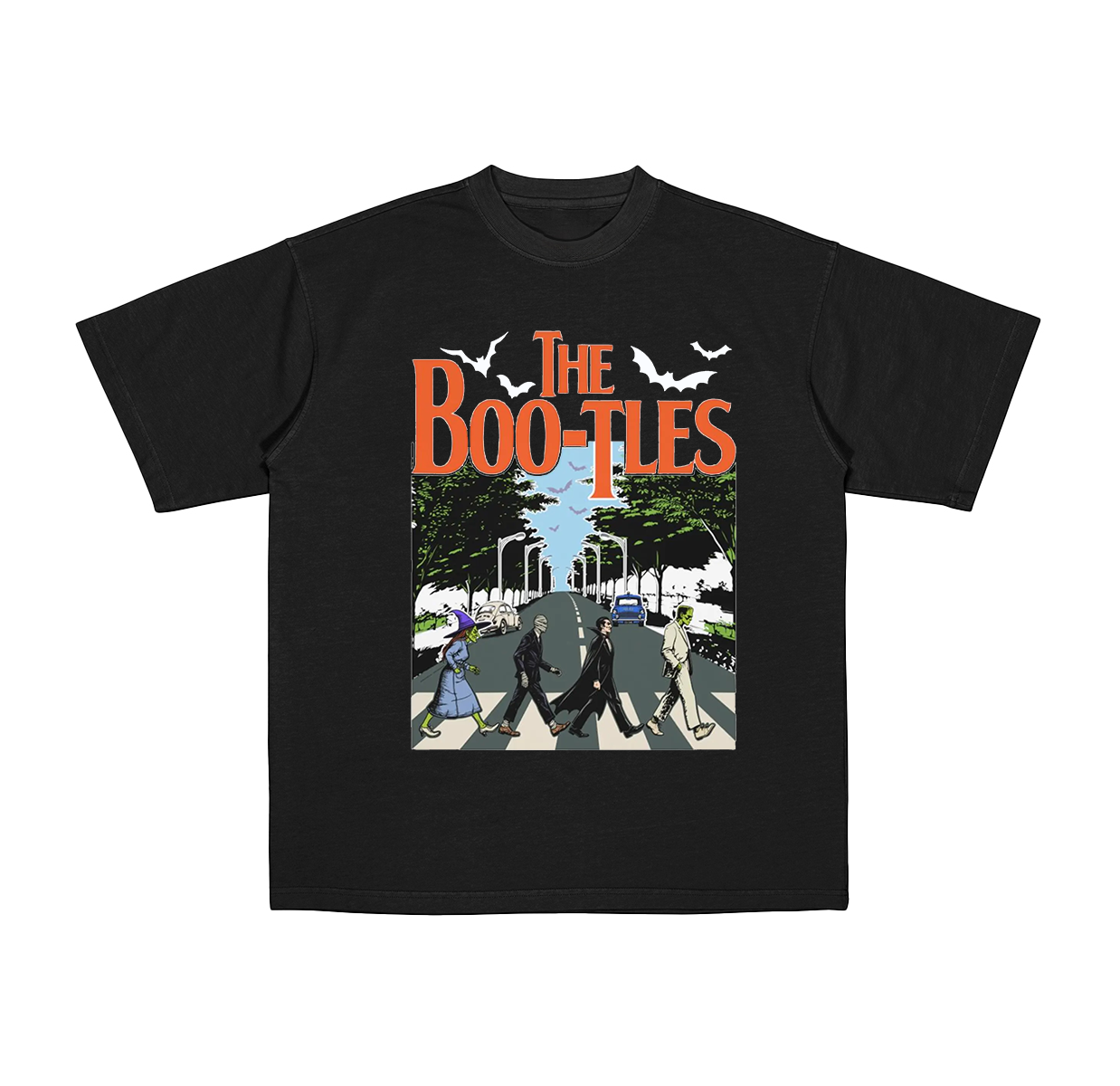 The Bootles - Beetles , Halloween Funny Spooky Cotton Unisex T-shirt