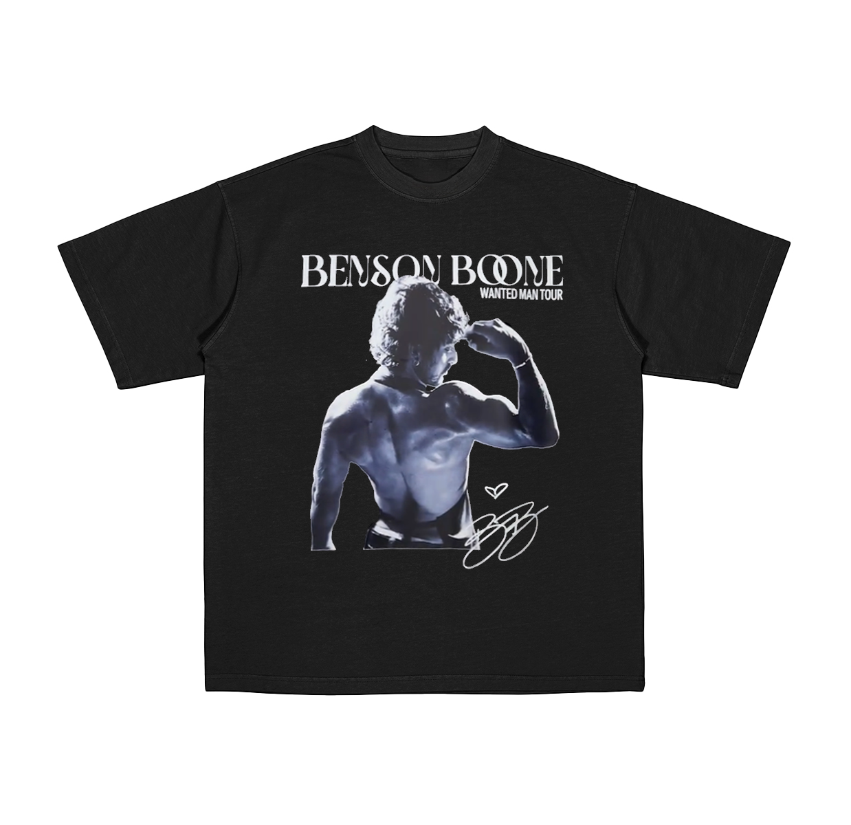 Benson Boone Wanted Man Tour 2026 Cotton Unisex T-shirt
