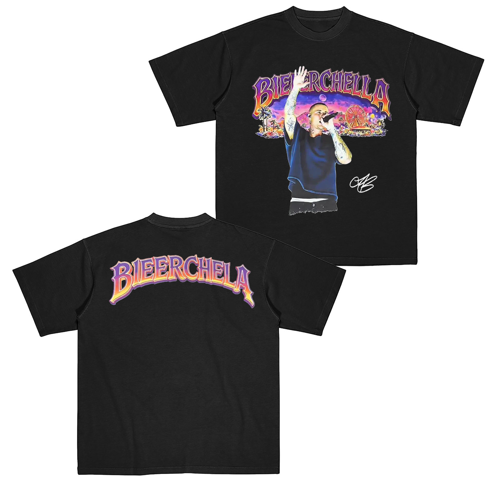 Justin Bieber Coachella 2026 Fan Merch Cotton Unisex T-shirt