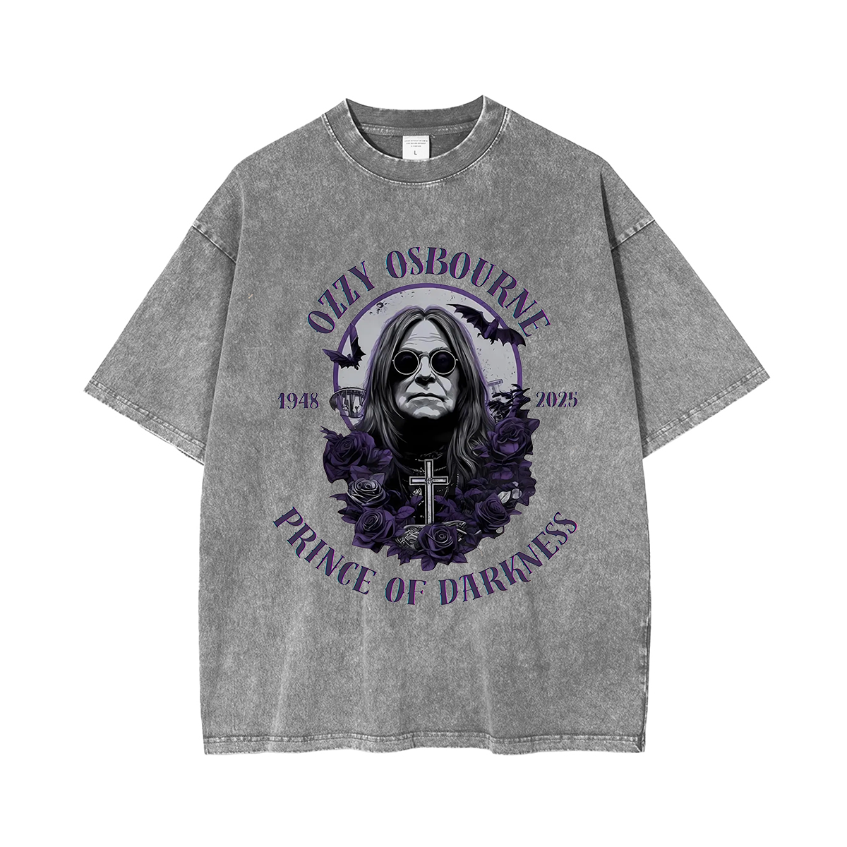 Ozzy Osbourne Fan Washed Unisex T-Shirt