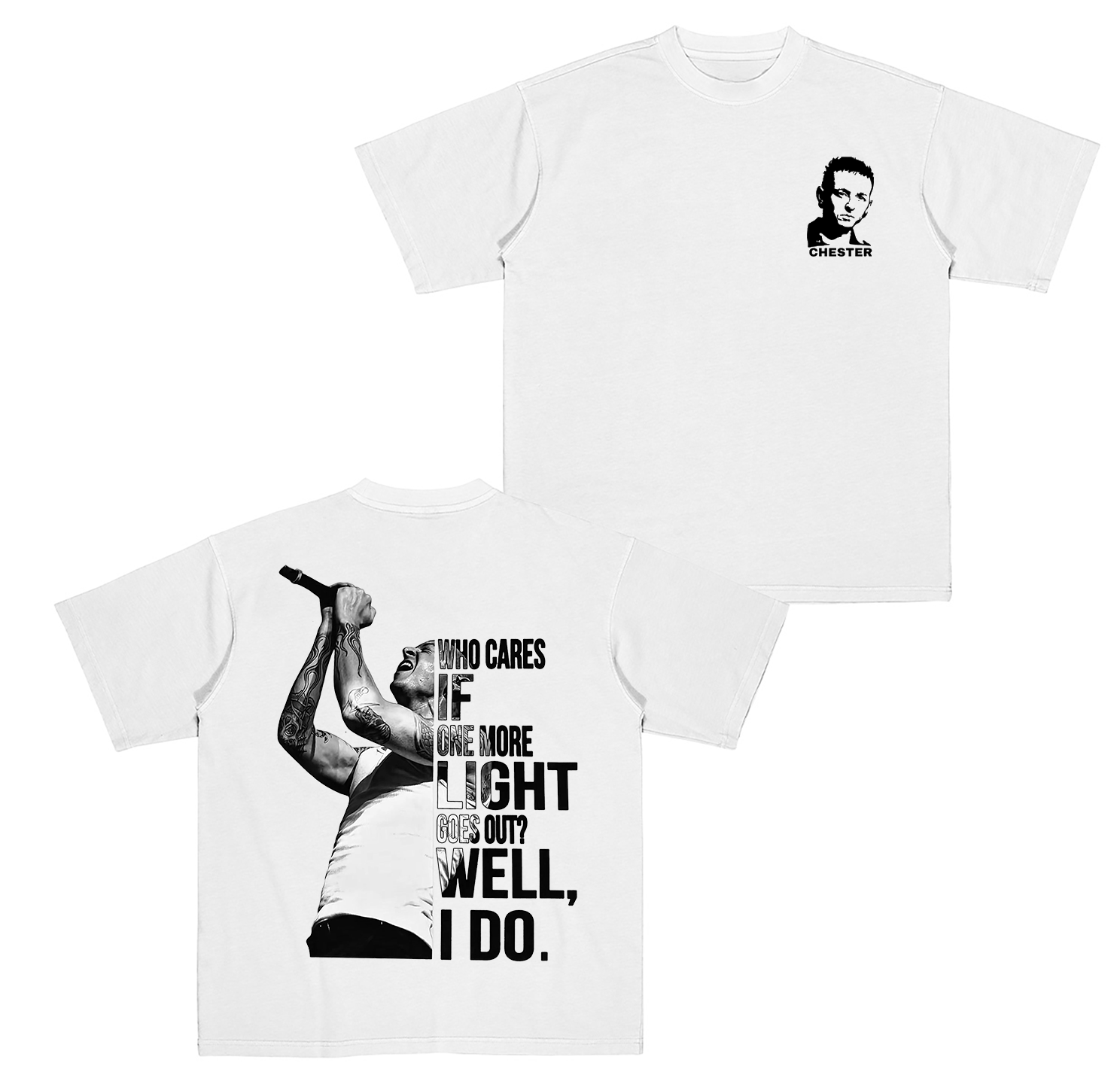 Chester Bennington,Linkin Park Fans Cotton Unisex T-shirt