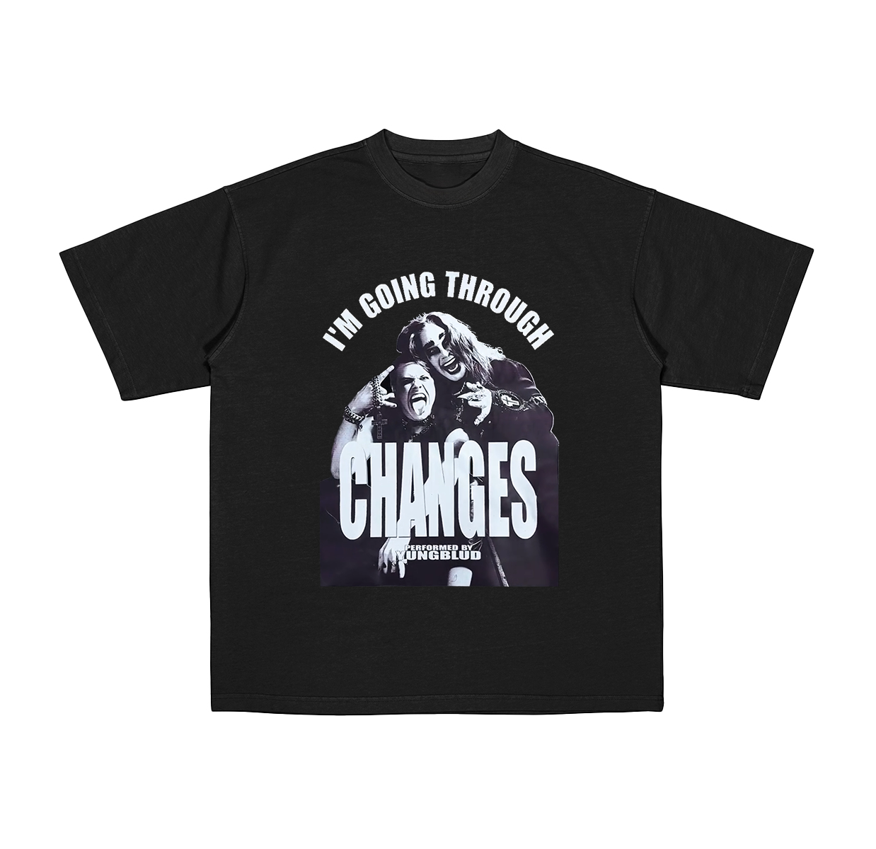 Ozzy Osbourne ,Yungblud Going Through Changes Cotton Unisex T-shirt