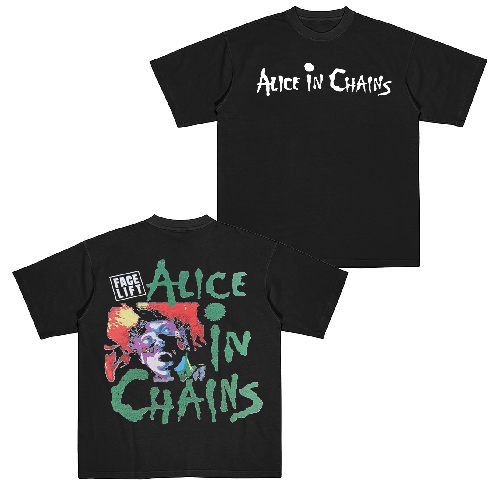 Alice In Chains Graphic Cotton Unisex T-shirt