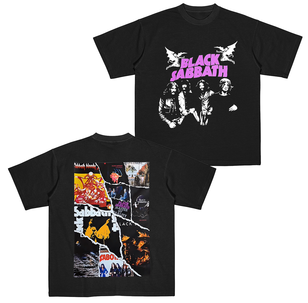 BLACKSABBATH FANS  Cotton Unisex T-shirt