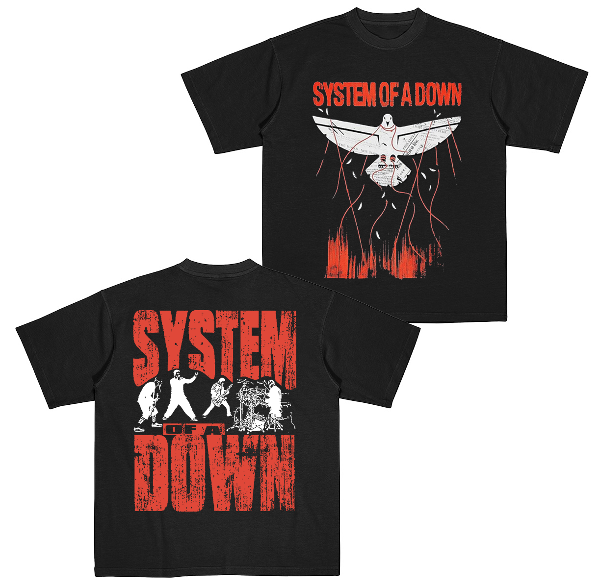 System Of A Down Cotton Unisex T-shirt