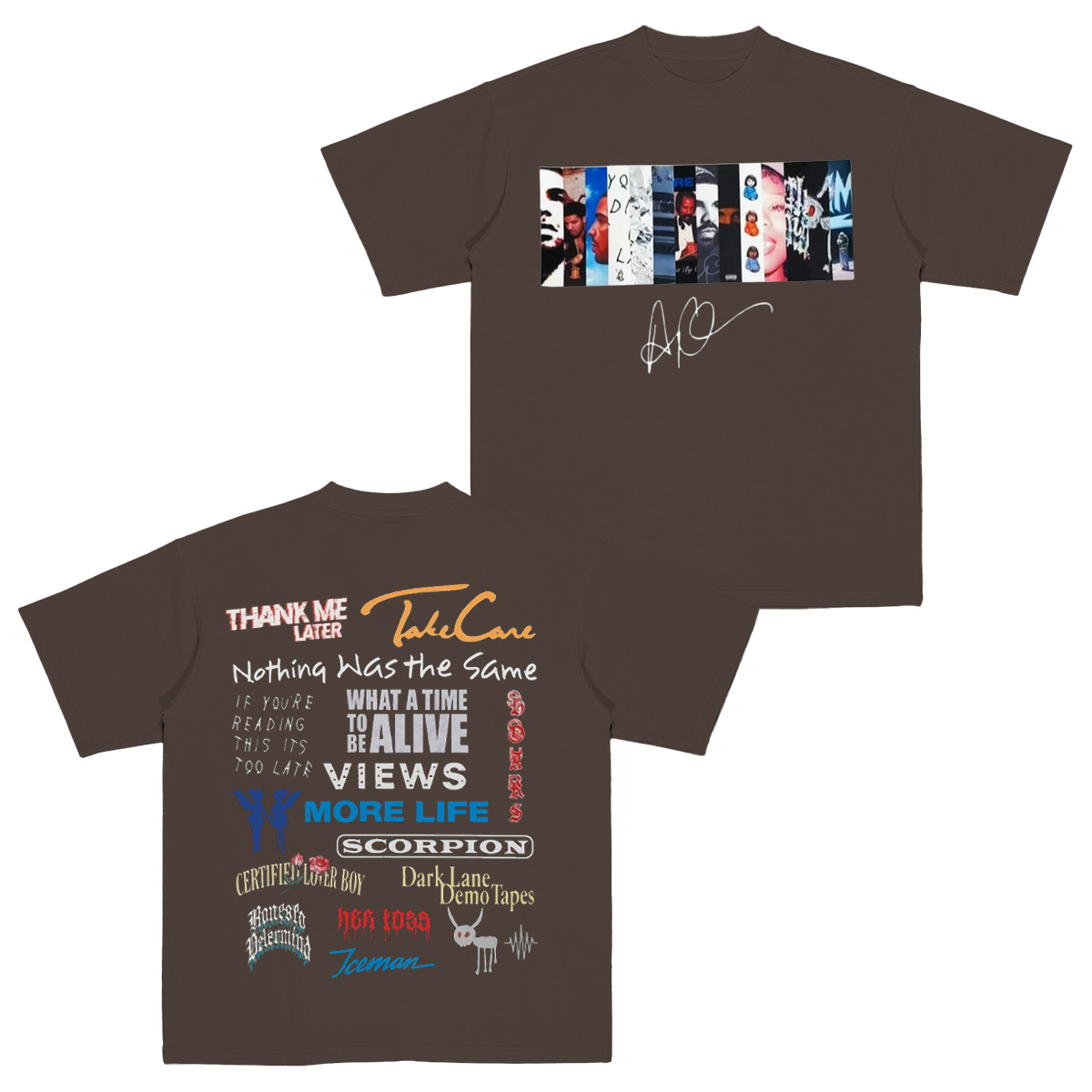 DRAKE fan album Cotton Unisex T-shirt