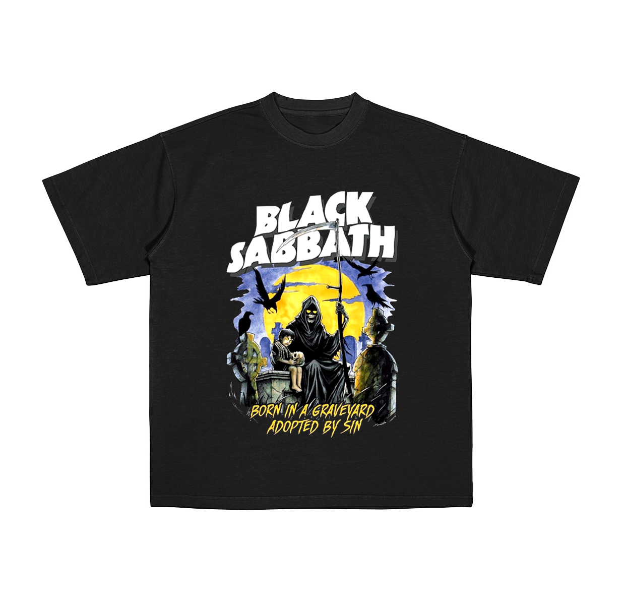 Black Sabbath Cotton Unisex T-shirt