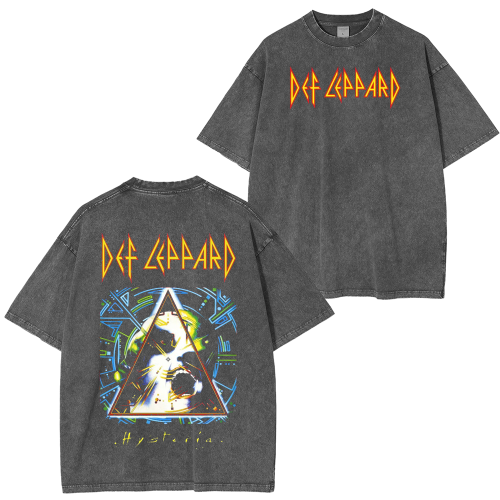 Defleppard Unisex Washed T-Shirt