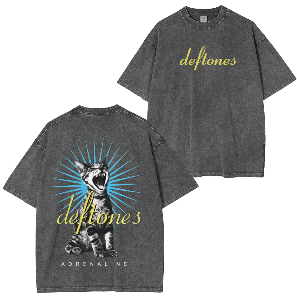 Deftones Entombed Heavy Metal Washed Unisex T-Shirt