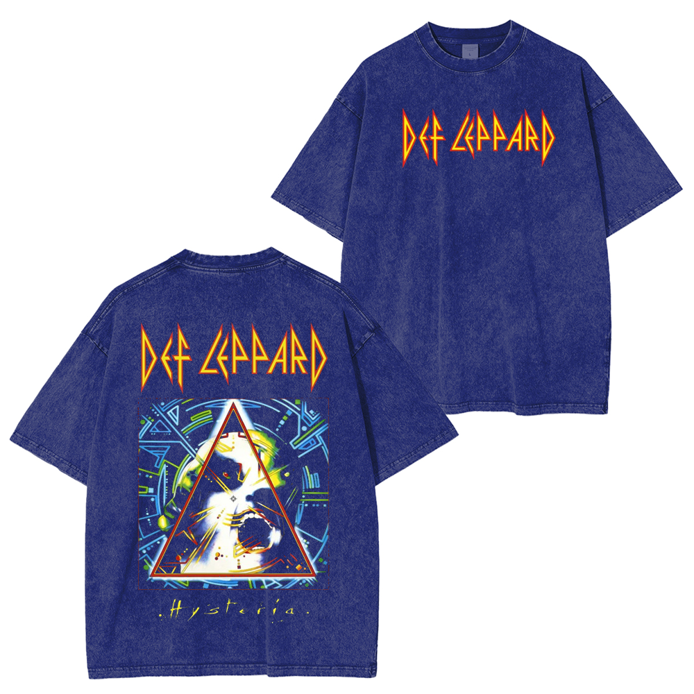 Defleppard Unisex Washed T-Shirt