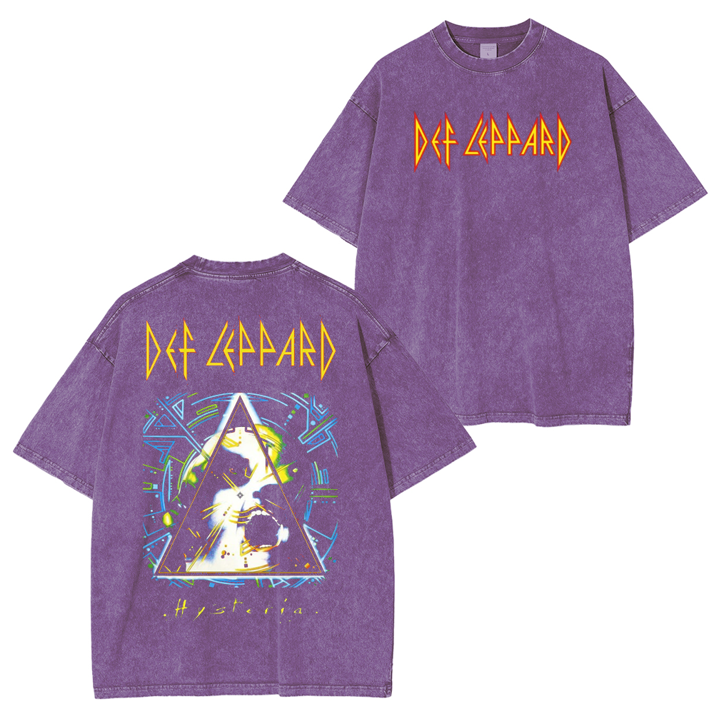 Defleppard Unisex Washed T-Shirt