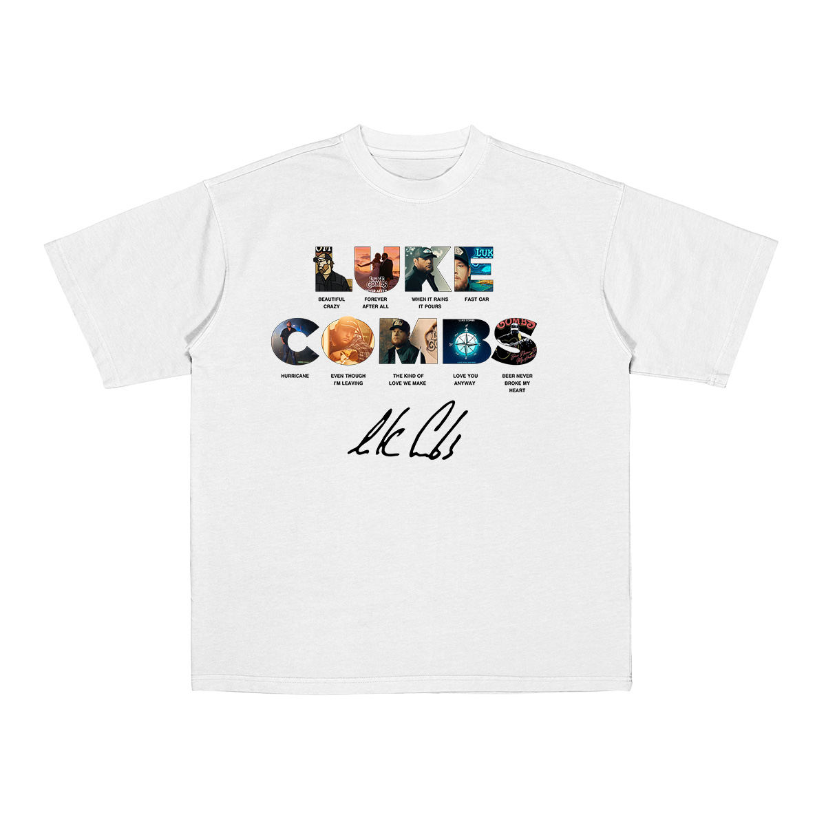 Luke Combs Cotton Unisex T-shirt