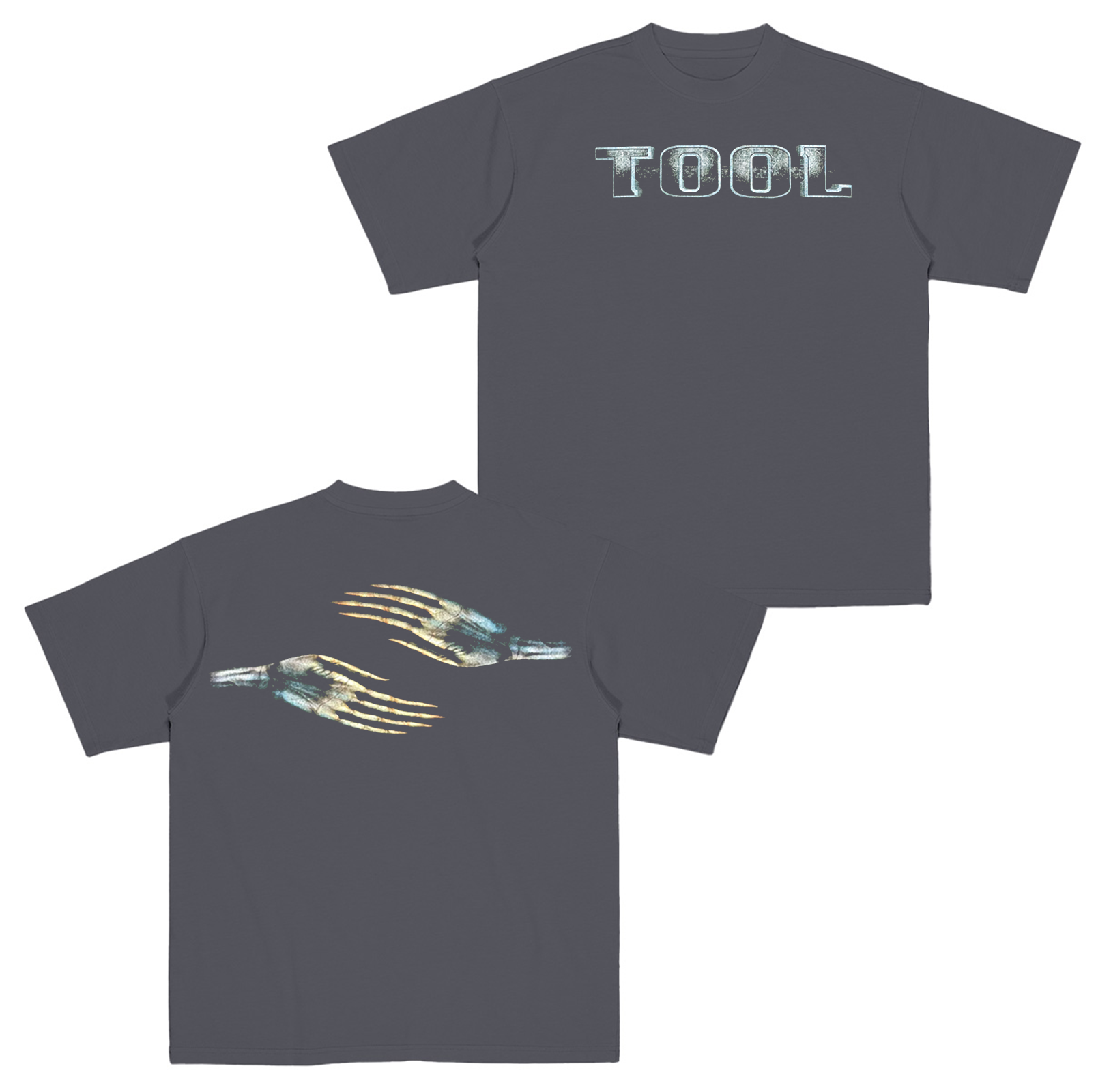Tool Salival Skeleton Hands Graphic 2000 Tour Cotton Unisex T-shirt