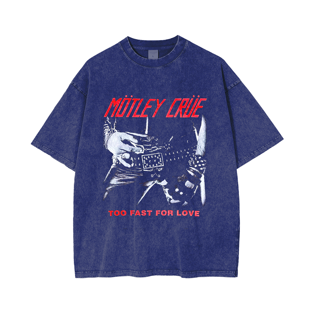 Vintage Motley crue too fast for love band Washed Unisex T-Shirt