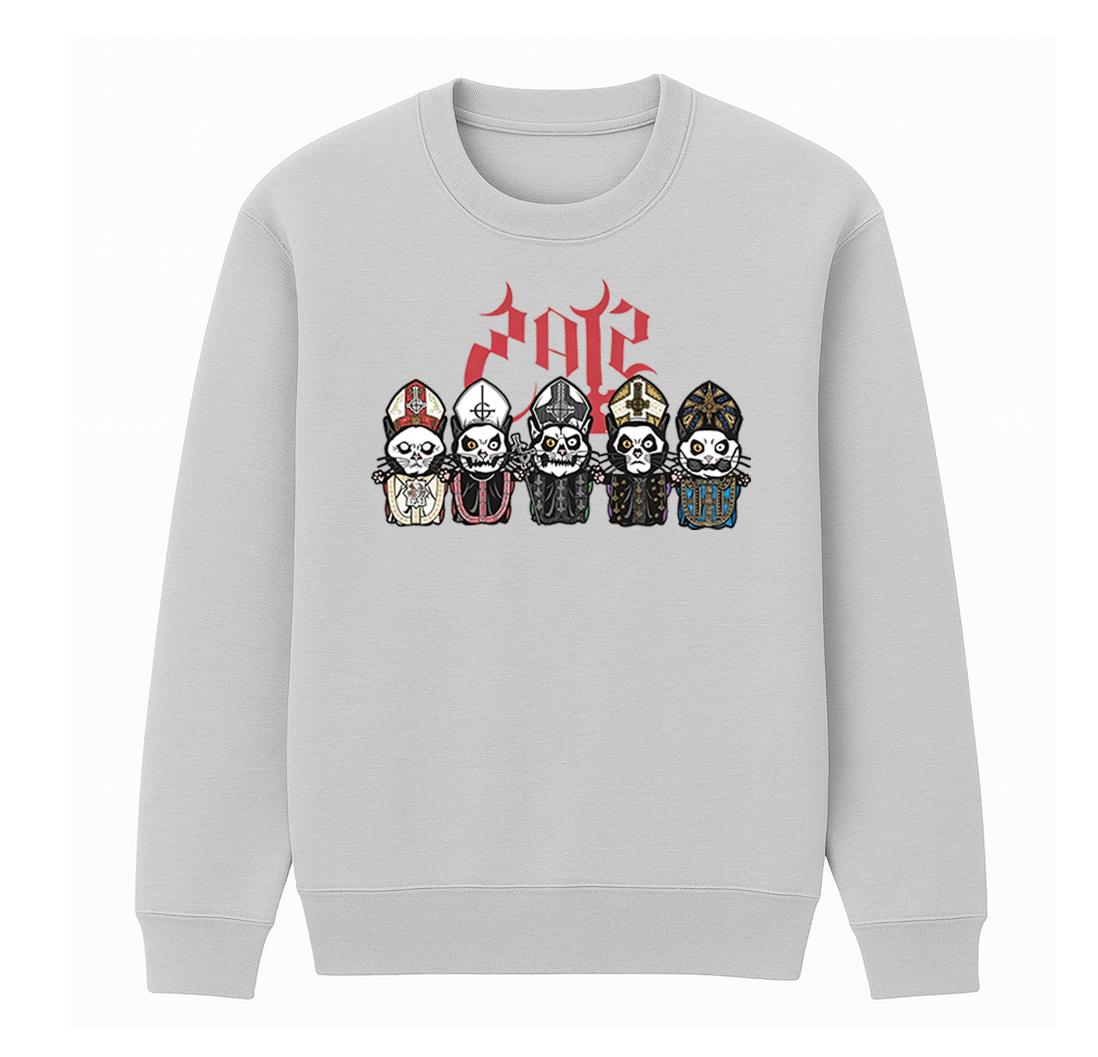 Ghost fans Unisex Cotton Creneck Sweatshirt
