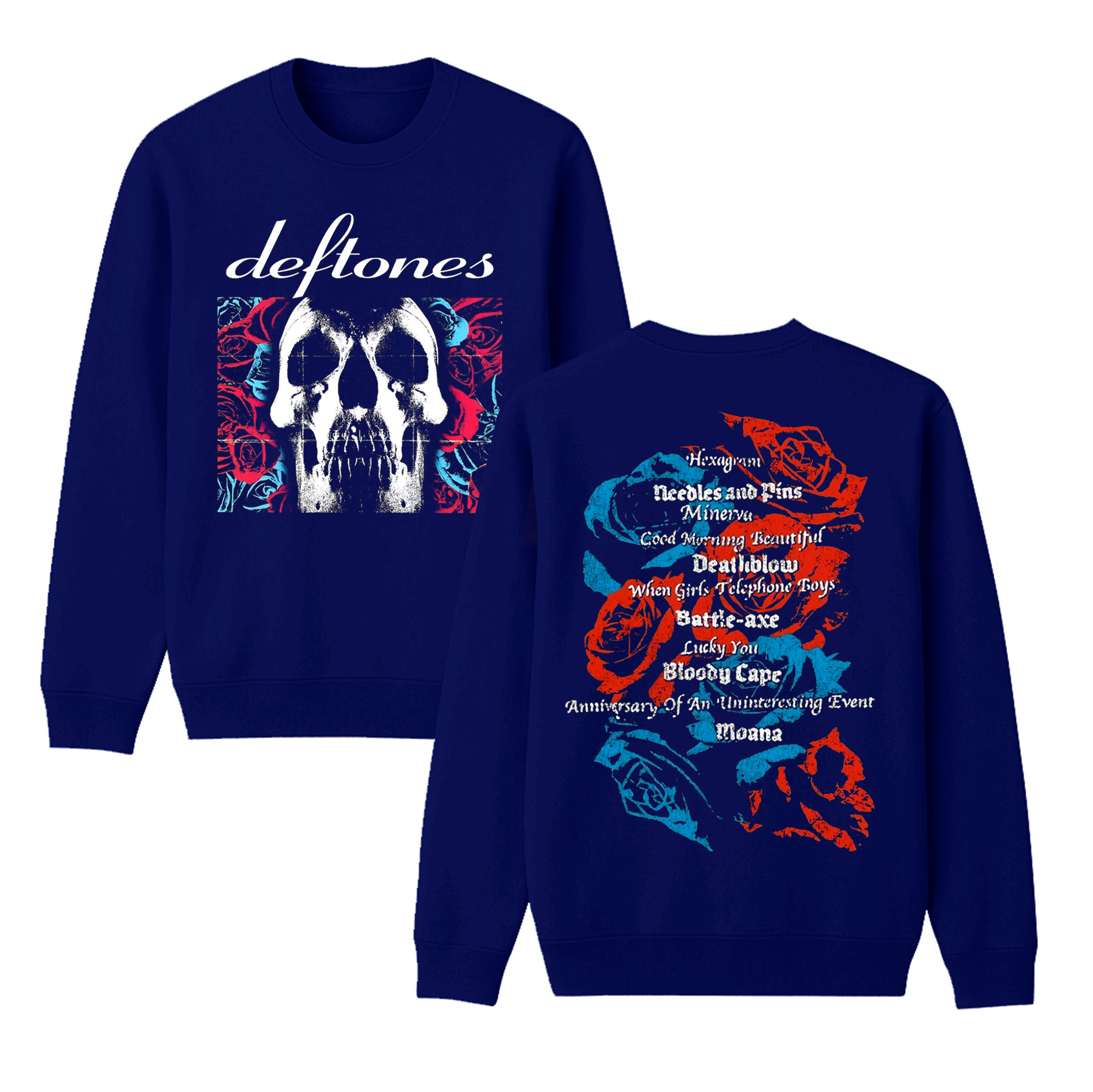 Deftones Alum Unisex Cotton Creneck Sweatshirt
