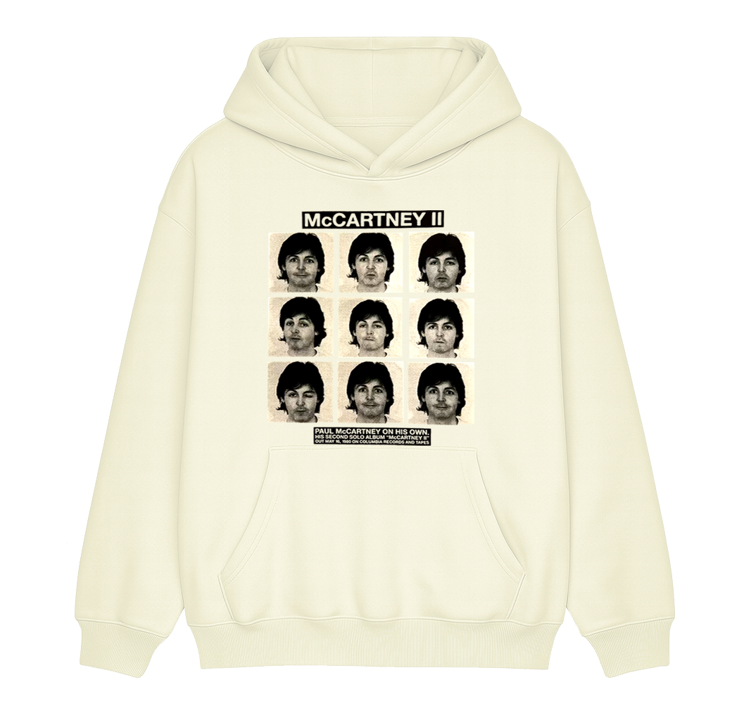 Paul McCartney  Unisex Cotton Hoodie