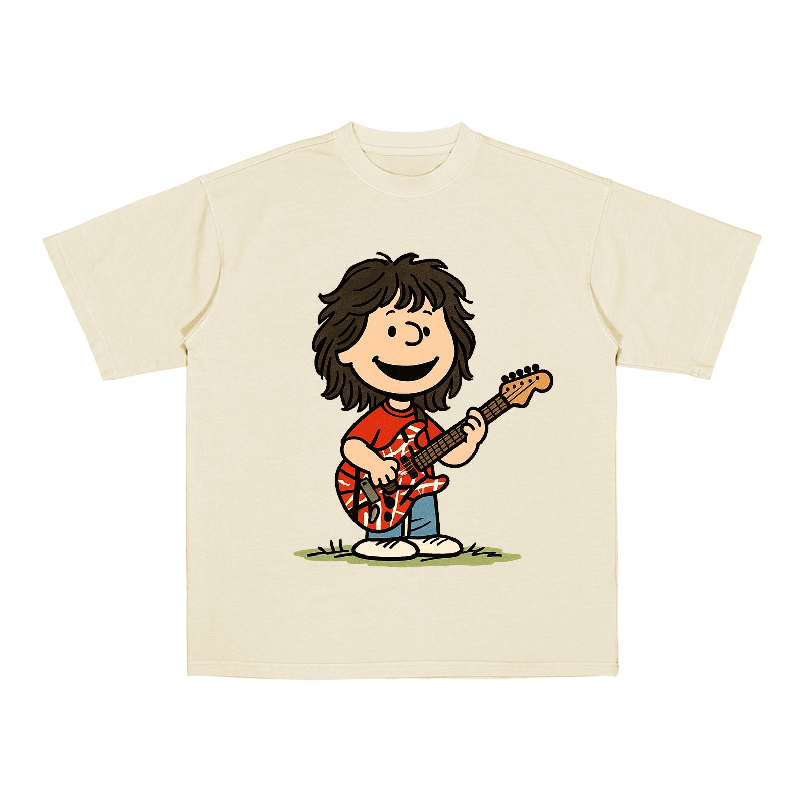 Eddie Van Halan Rock Music Cotton Unisex T-shirt